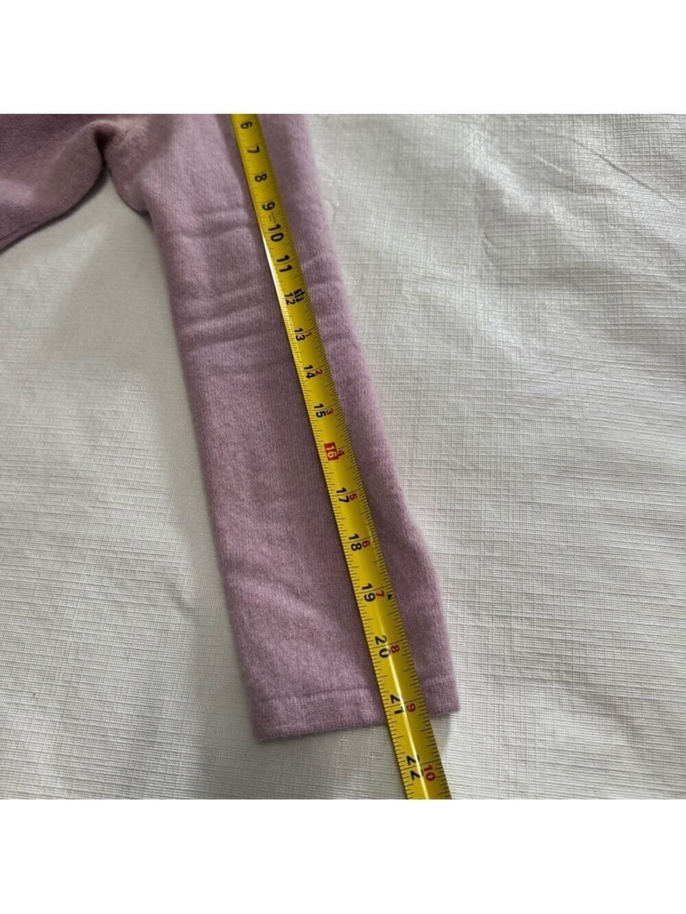 Lord & Taylor Light Purple Turtleneck Sweater Cashmere Large - Picture 5 of 5